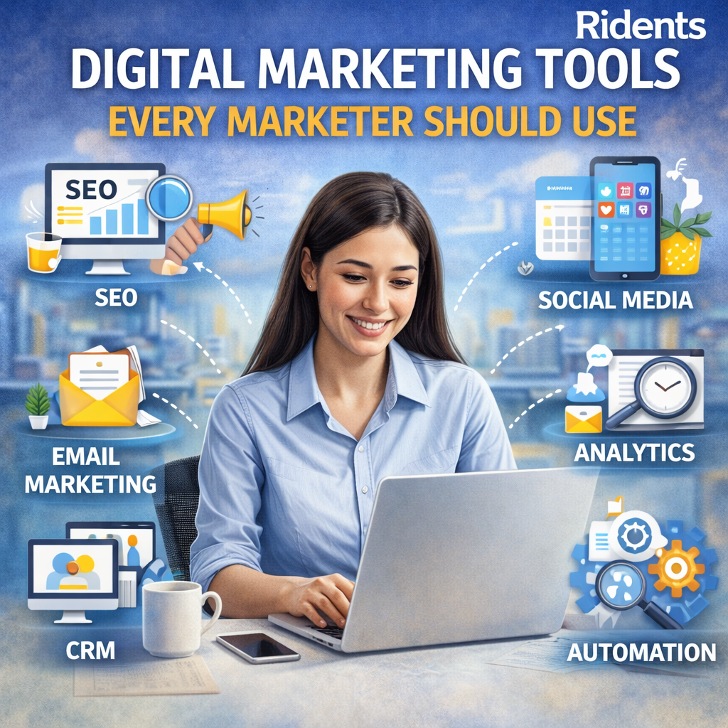 Digital Marketing Tools Every Marketer Should Use